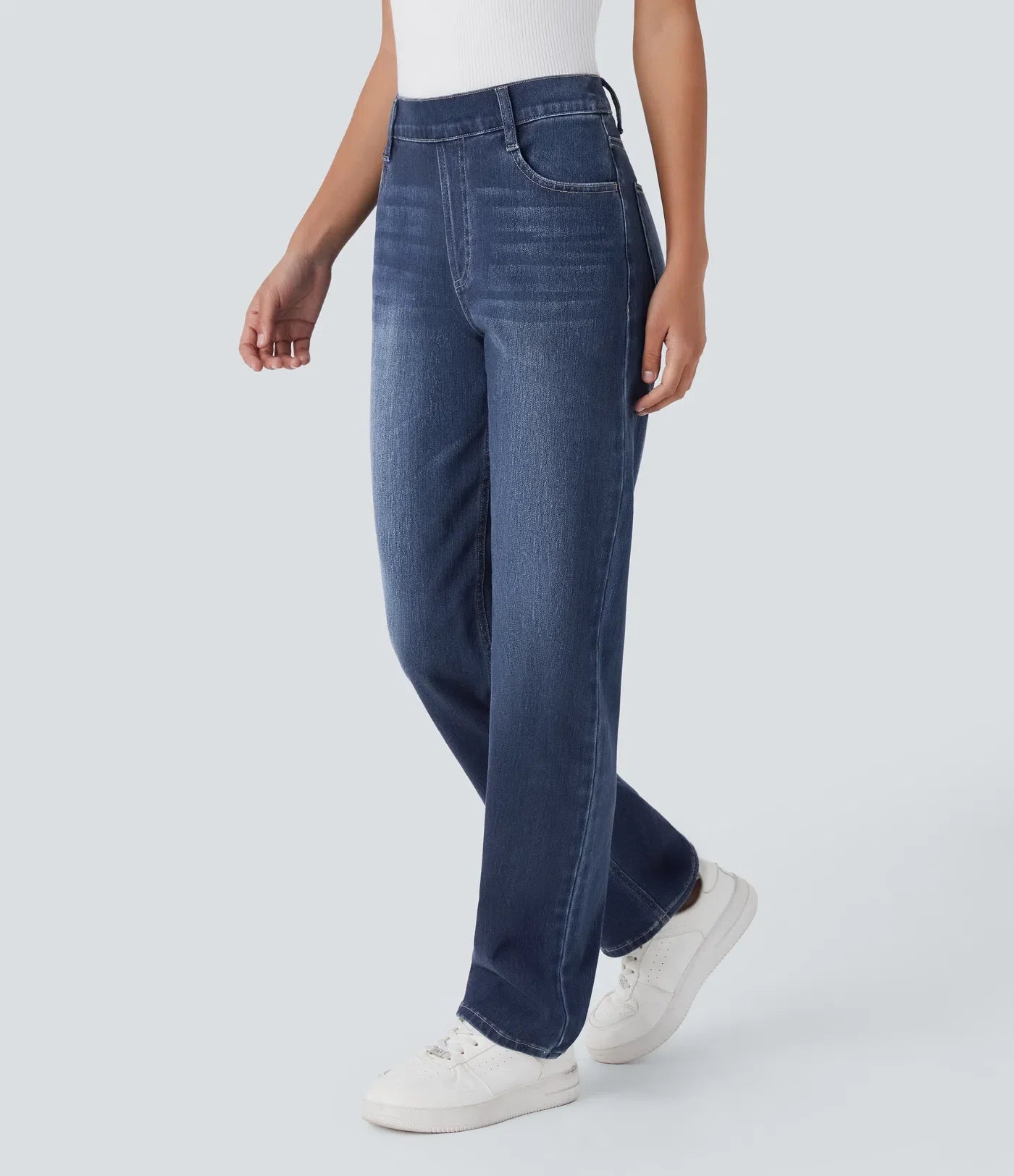 Olivia | Elastische & Comfortabele Broek Met Hoge Taille