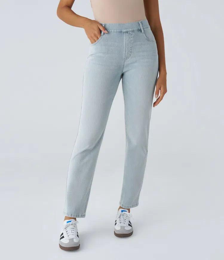 Olivia | Elastische & Comfortabele Broek Met Hoge Taille