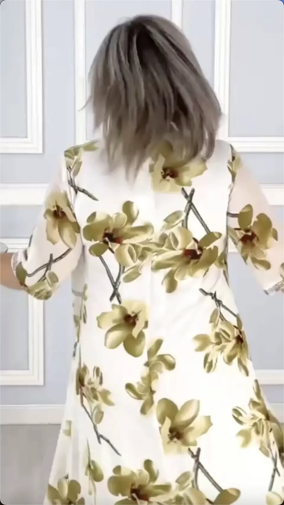 Noa™ – Vrouwelijke Printjurk