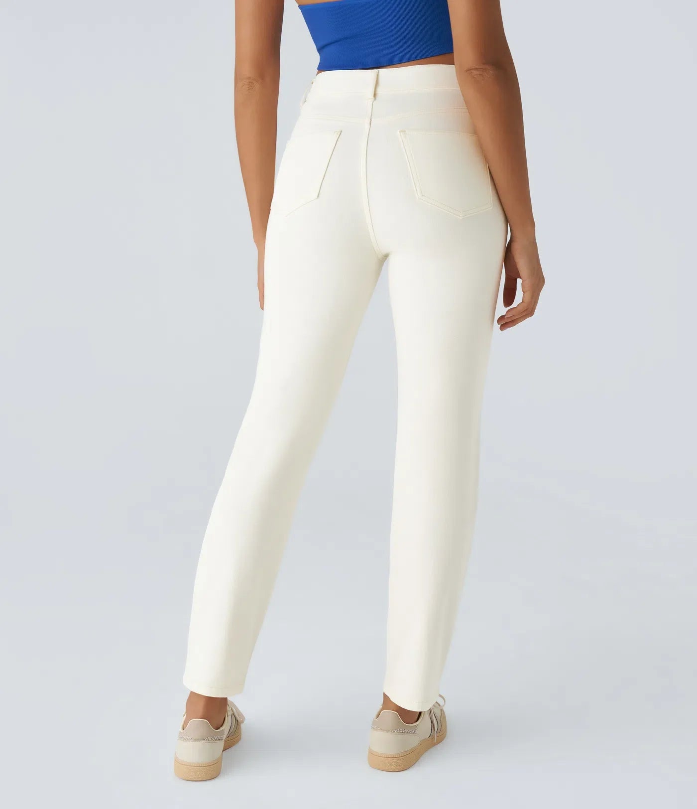Olivia | Elastische & Comfortabele Broek Met Hoge Taille