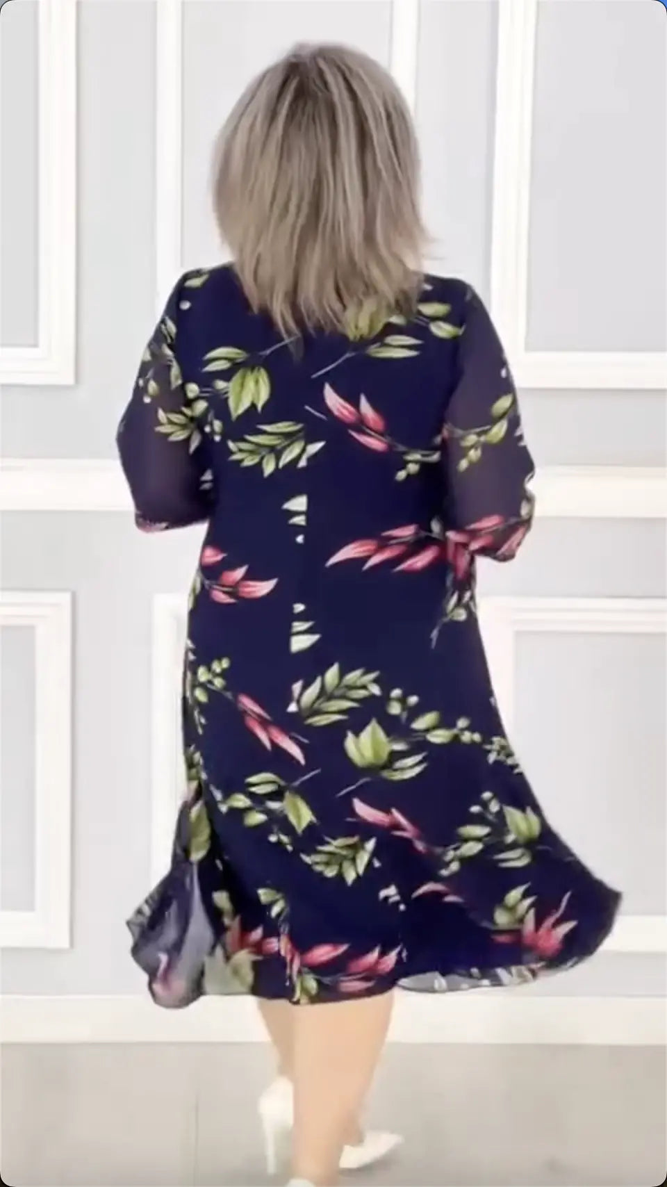 Noa™ – Vrouwelijke Printjurk