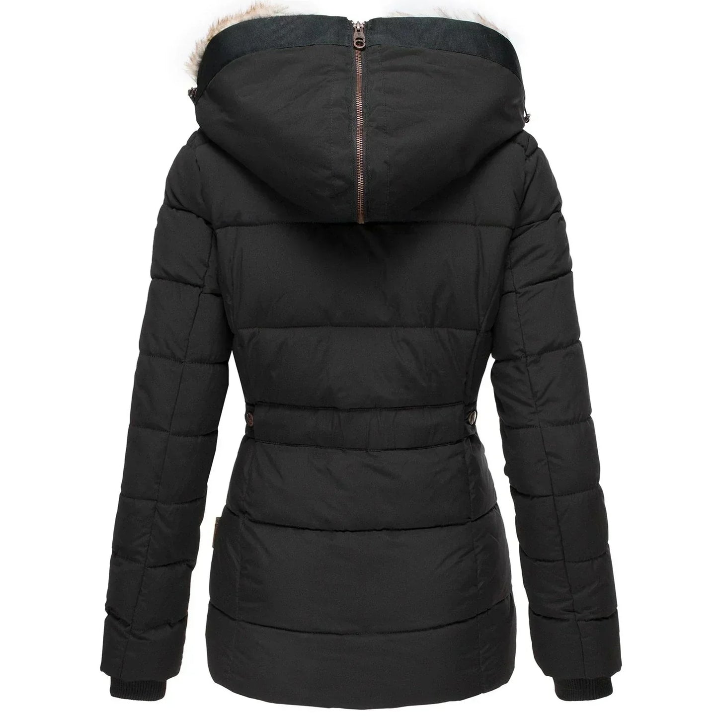 Venzora™ | Warme bontgevoerde winterjas