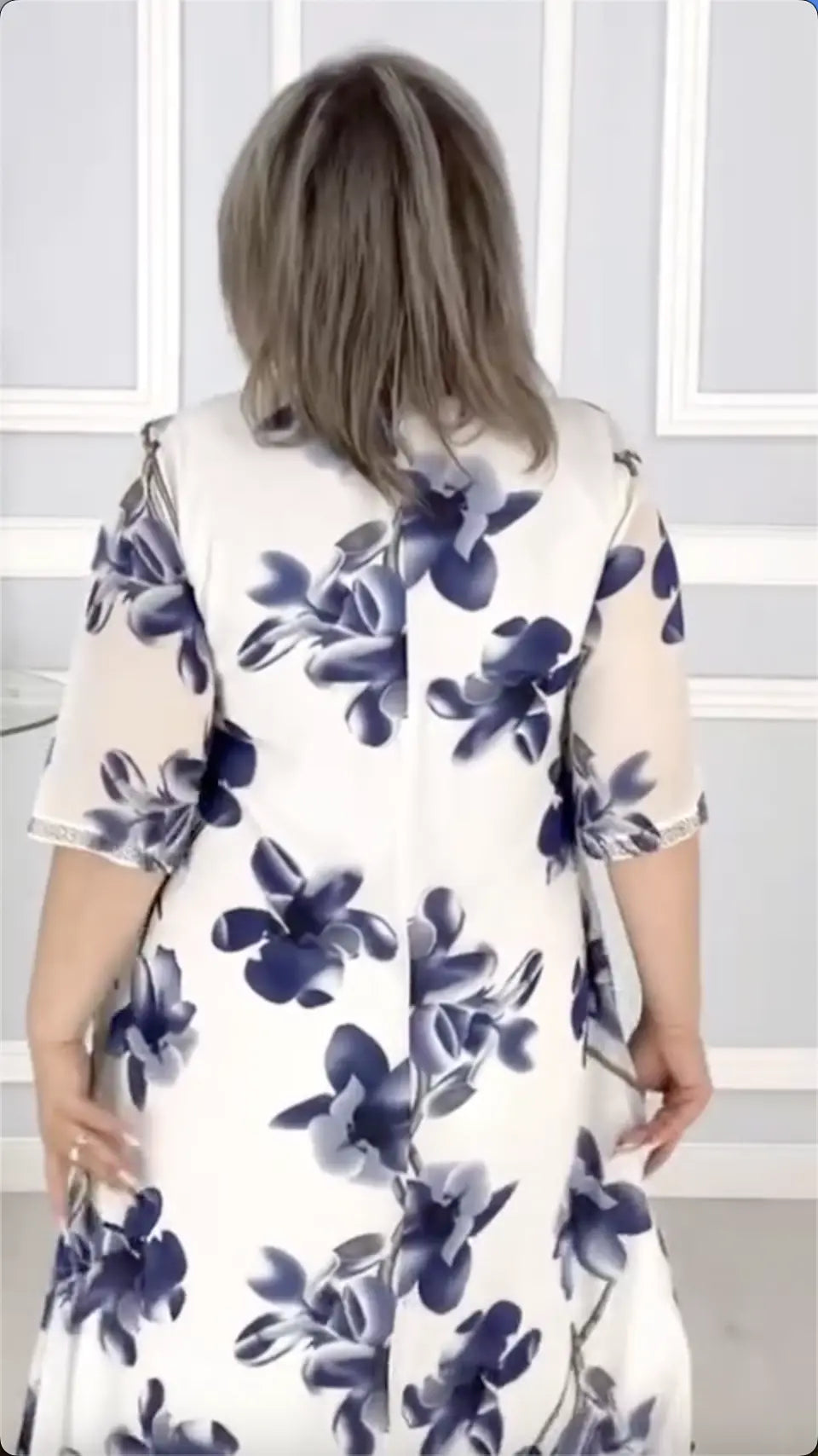 Noa™ – Vrouwelijke Printjurk