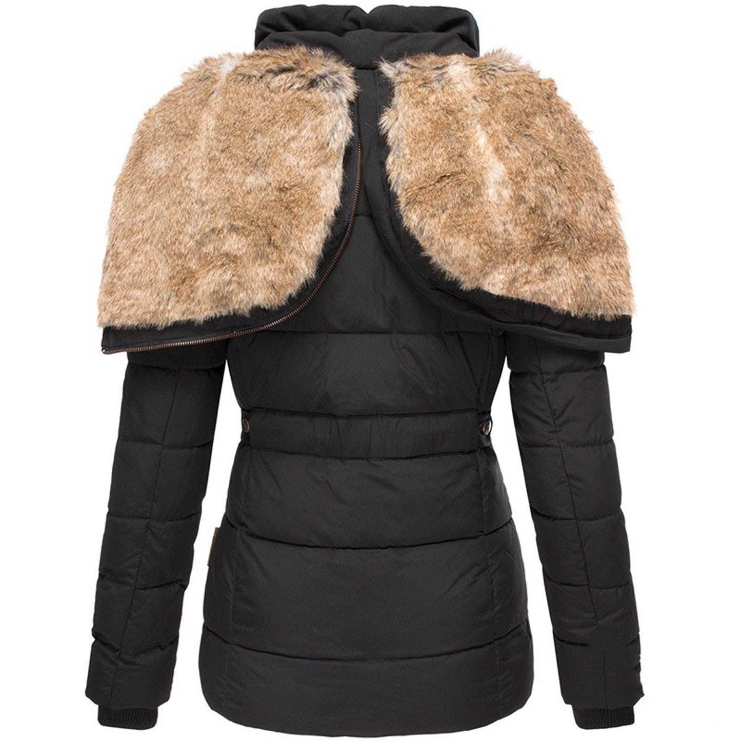 Venzora™ | Warme bontgevoerde winterjas