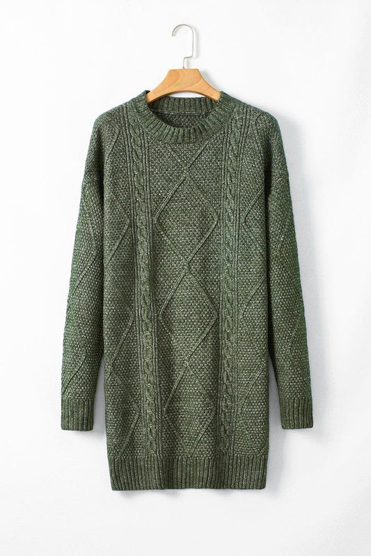 Dames Trui Jurk Met Ruime Pasvorm